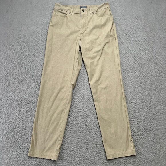 VRST Pants Men 32x32 (30x30) Beige Heather Limitless Stretch 5 Pocket Chino Golf - Picture 1 of 13
